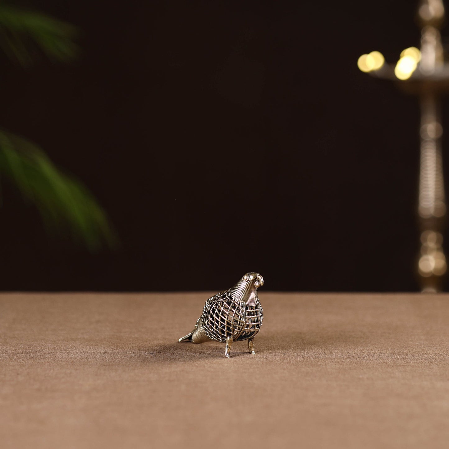 Parrot - tribal odisha dokra handmade home decor item 01