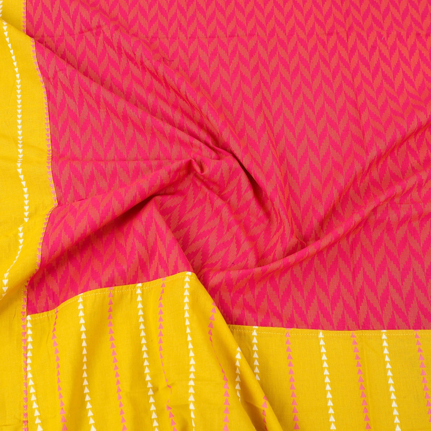 Buy Patchwork Cotton Double Jacquard Bed Sheet Set