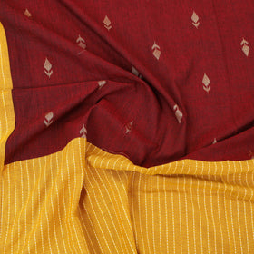 Yellow - patchwork cotton double jacquard bed sheet set 04