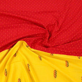 Buy Yellow Patchwork Cotton Double Jacquard Bed Sheet Set