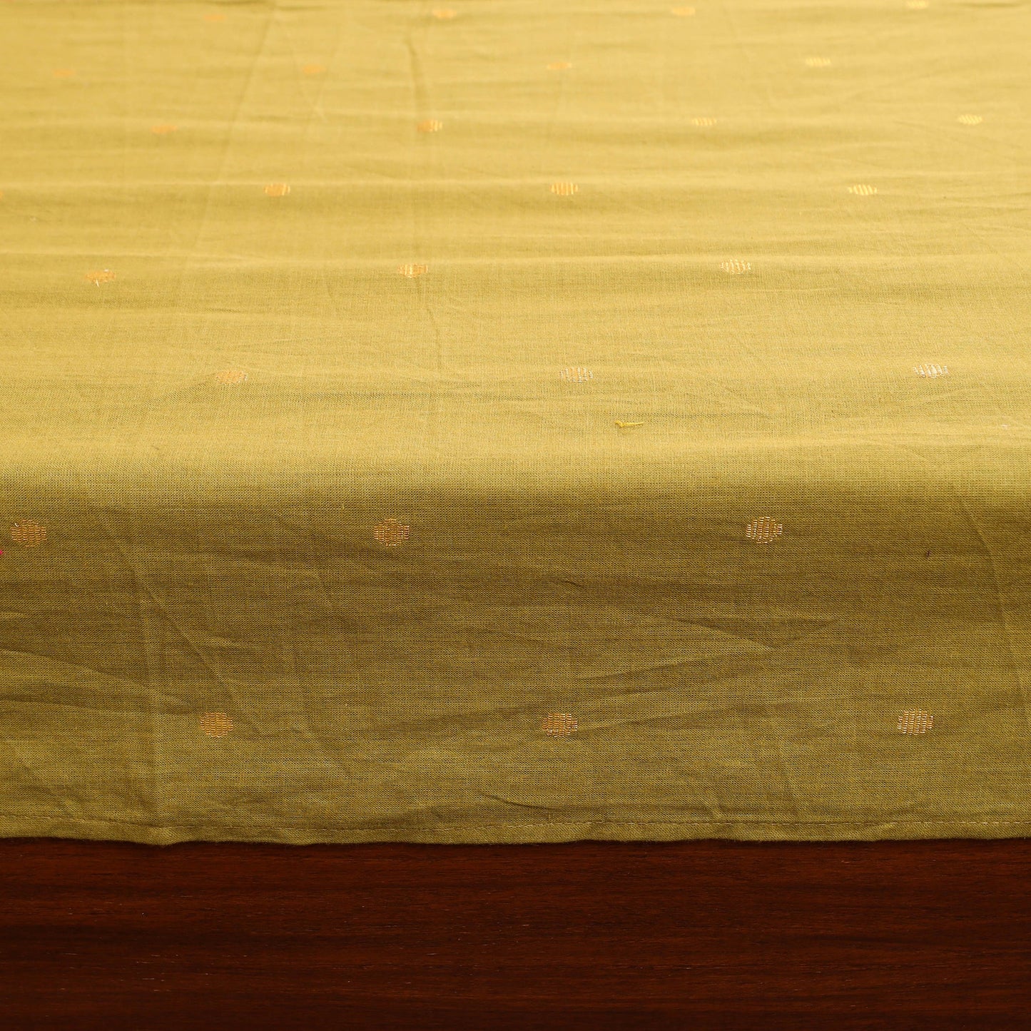 Yellow - patchwork cotton double jacquard bedsheet set 20