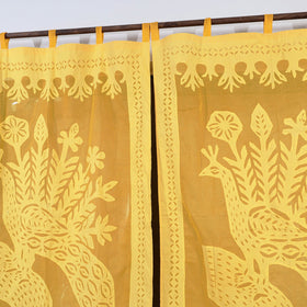 Applique Cutwork Window Curtain