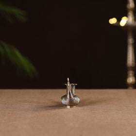 Peacock - tribal odisha dokra handmade candle stand 11