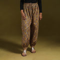 Pedana hand natural dyed cotton kalamkari afghani salwar 15