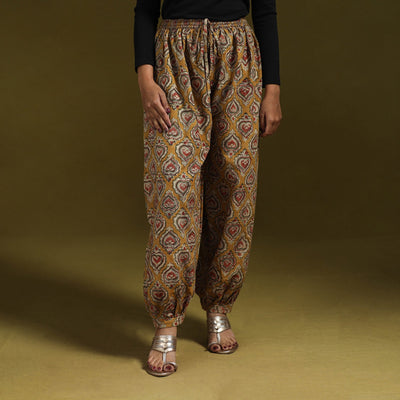 Pedana hand natural dyed cotton kalamkari afghani salwar 15