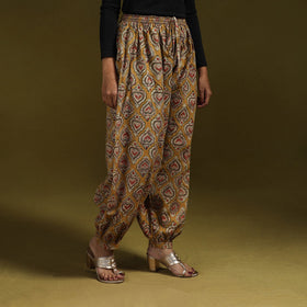 Pedana hand natural dyed cotton kalamkari afghani salwar 15