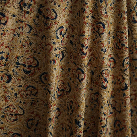 Pedana hand block print natural dyed cotton kalamkari