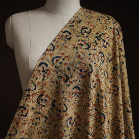 Pedana hand block print natural dyed cotton kalamkari