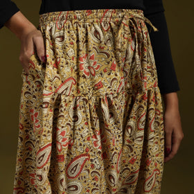 Pedana hand natural dyed cotton kalamkari salwar 08