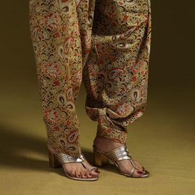 Pedana hand natural dyed cotton kalamkari salwar 08