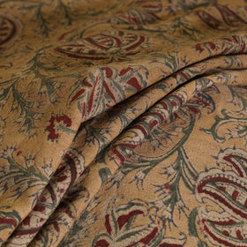 Yellow - pedana handwoven wool natural dyed kalamkari