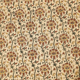  Pedana Kalamkari Block Printing Cotton Double Bed Cover 
