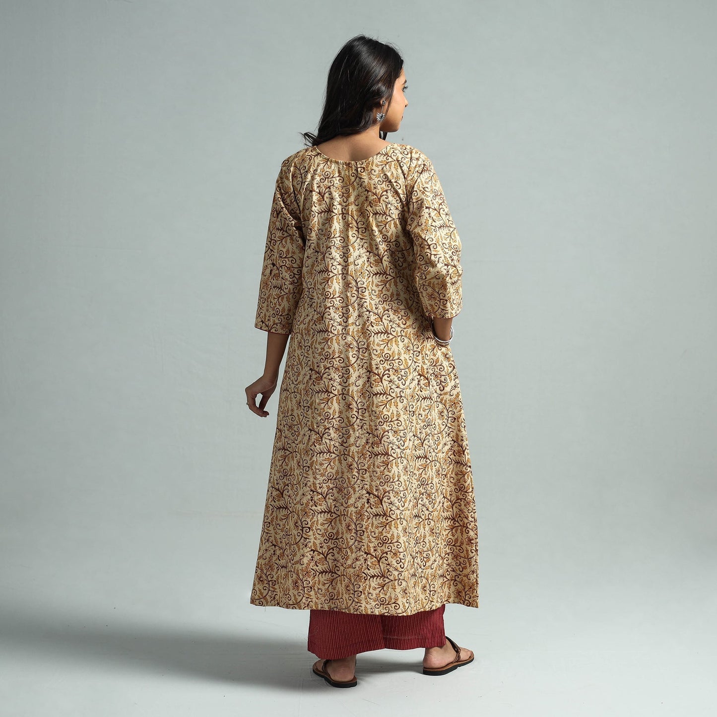 Kalamkari Kurta with Palazzo Set