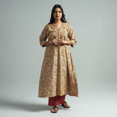 Kalamkari Kurta with Palazzo Set