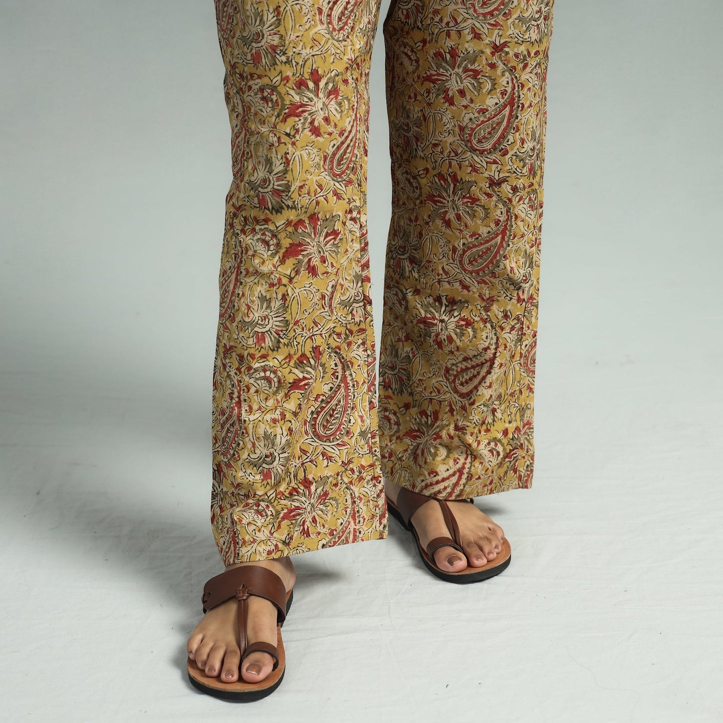 Pedana Kalamkari Block Printed Cotton Co-Ord Set Online at iTokri.com