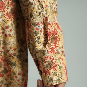  Pedana Kalamkari Block Printed Cotton Co-Ord Set Online at iTokri.com