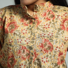  Pedana Kalamkari Block Printed Cotton Co-Ord Set Online at iTokri.com