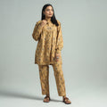 Buy Pedana Kalamkari Block Printed Cotton Co-Ord Set Online at iTokri.com