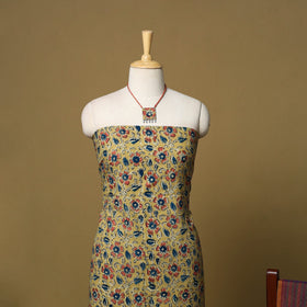 Pedana kalamkari cotton 2pc unstitched dress material