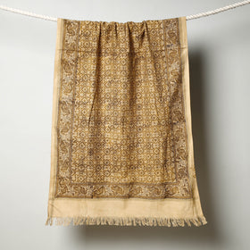  Pedana Kalamkari Block Printed Handloom Cotton Towel 