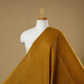 Yellow - pintuck plain cotton fabric 10 - handcrafted