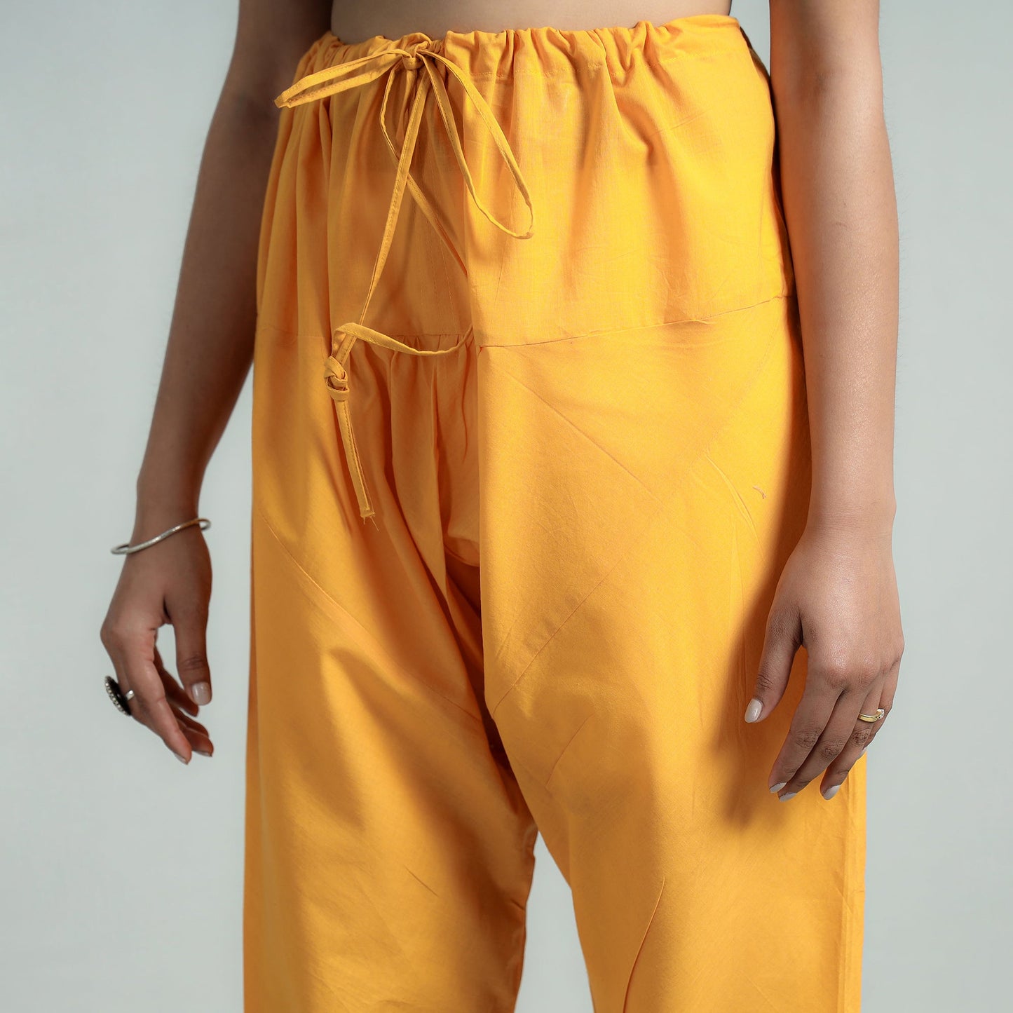 Buy Plain Dyed Cotton Ankle Length Churidar Online at iTokri.com