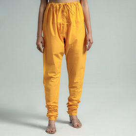 Buy Plain Dyed Cotton Ankle Length Churidar Online at iTokri.com