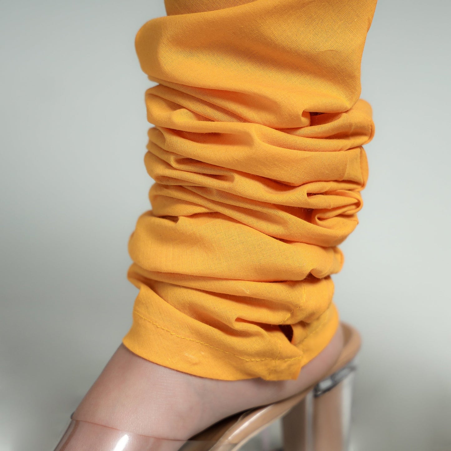 Buy Plain Dyed Cotton Ankle Length Churidar Online at iTokri.com