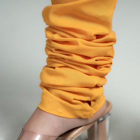 Buy Plain Dyed Cotton Ankle Length Churidar Online at iTokri.com