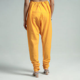 Buy Plain Dyed Cotton Ankle Length Churidar Online at iTokri.com