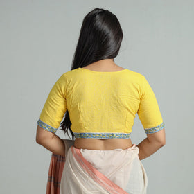 Buy Plain Running Stitch Cotton Blouse 37 Online at iTokri.com