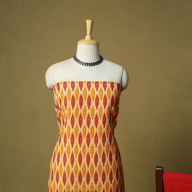 Pochampally ikat 3pc cotton unstitched dress material 50
