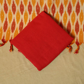 Pochampally ikat 3pc cotton unstitched dress material 50