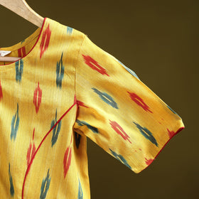 Pochampally ikat cotton readymade blouse 03 - handcrafted