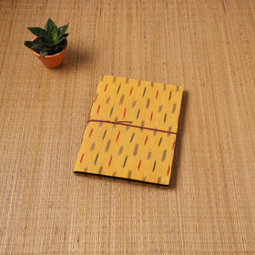 Pochampally ikat fabric cover handmade paper photo album