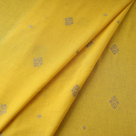 Yellow - prewashed cotton jacquard fabric 01 - handcrafted