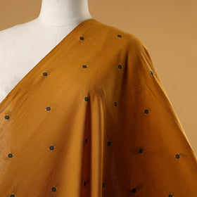 Yellow - prewashed cotton jacquard fabric 10 - handcrafted