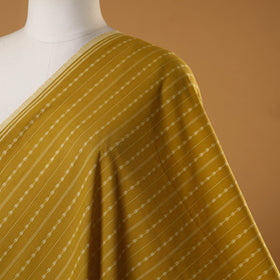 Yellow - prewashed cotton jacquard fabric 14 - handcrafted