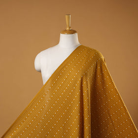 Yellow - prewashed cotton jacquard fabric 16 - handcrafted
