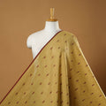 Yellow - prewashed cotton jacquard fabric 16 - handcrafted