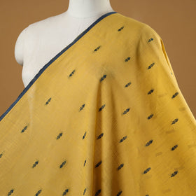 Yellow - prewashed cotton jacquard fabric 19 - handcrafted