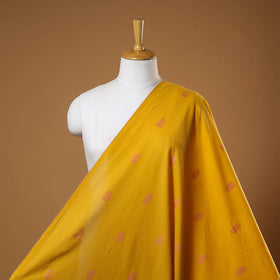 Yellow - prewashed cotton jacquard fabric 20 - handcrafted