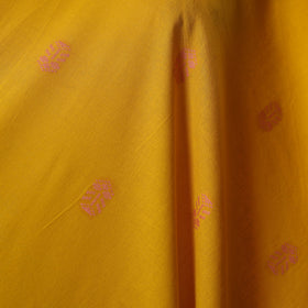 Yellow - prewashed cotton jacquard fabric 20 - handcrafted