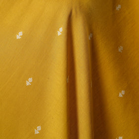 Yellow - prewashed cotton jacquard fabric 23 - handcrafted