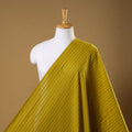 Yellow - prewashed cotton jacquard weave fabric 06