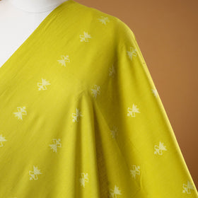 Yellow - prewashed cotton jacquard weave fabric 15