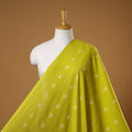 Yellow - prewashed cotton jacquard weave fabric 15