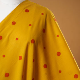 Yellow - prewashed cotton jacquard weave fabric 30