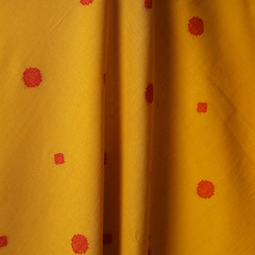 Yellow - prewashed cotton jacquard weave fabric 30