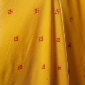 Yellow - prewashed cotton jacquard weave fabric 36